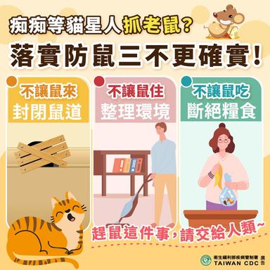防鼠「三不」！漢他病毒不由牠