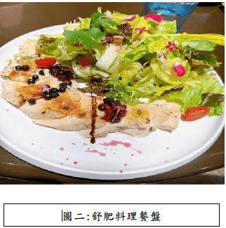 圖二：舒肥料理餐盤